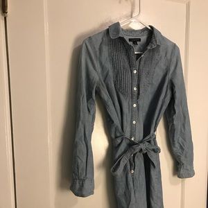 Lands End Chambray Dress